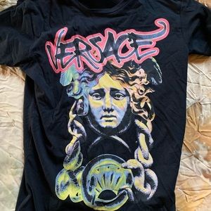 Versace Graffiti Graphic T size S
